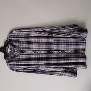 J.Jill plus size plaid blouse